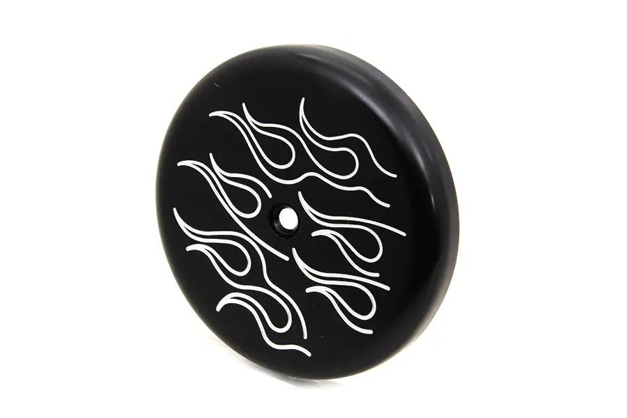 Wyatt Gatling Black Ball Milled Air Cleaner Cover (Part #0213) by Wyatt Gatling