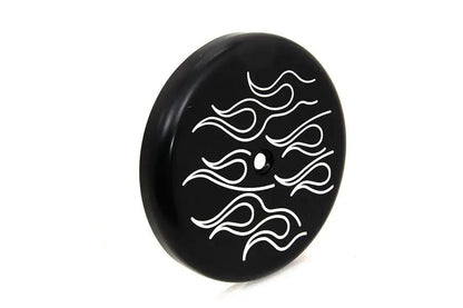 Wyatt Gatling Black Ball Milled Air Cleaner Cover (Part #0213) by Wyatt Gatling