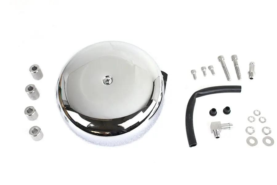 V-Twin 34-1467 Round Air Cleaner Smooth for Harley Davidson FLST (1990-1999) by V-Twin