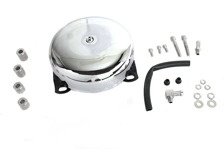 V-Twin 34-1467 Round Air Cleaner Smooth for Harley Davidson FLST (1990-1999) by V-Twin