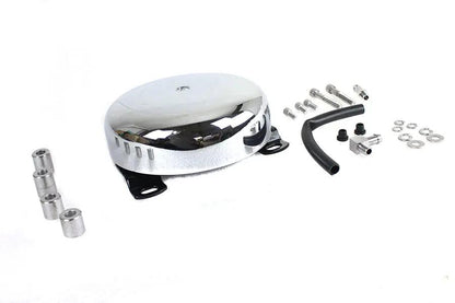 V-Twin 34-1467 Round Air Cleaner Smooth for Harley Davidson FLST (1990-1999) by V-Twin