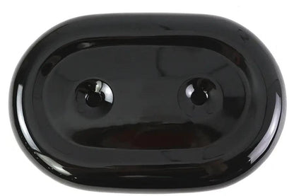 V-Twin Oval Air Cleaner Cover Black for Harley Davidson FL (1971-1980) by V-Twin