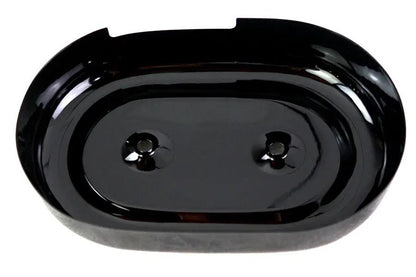 V-Twin Oval Air Cleaner Cover Black for Harley Davidson FL (1971-1980) by V-Twin