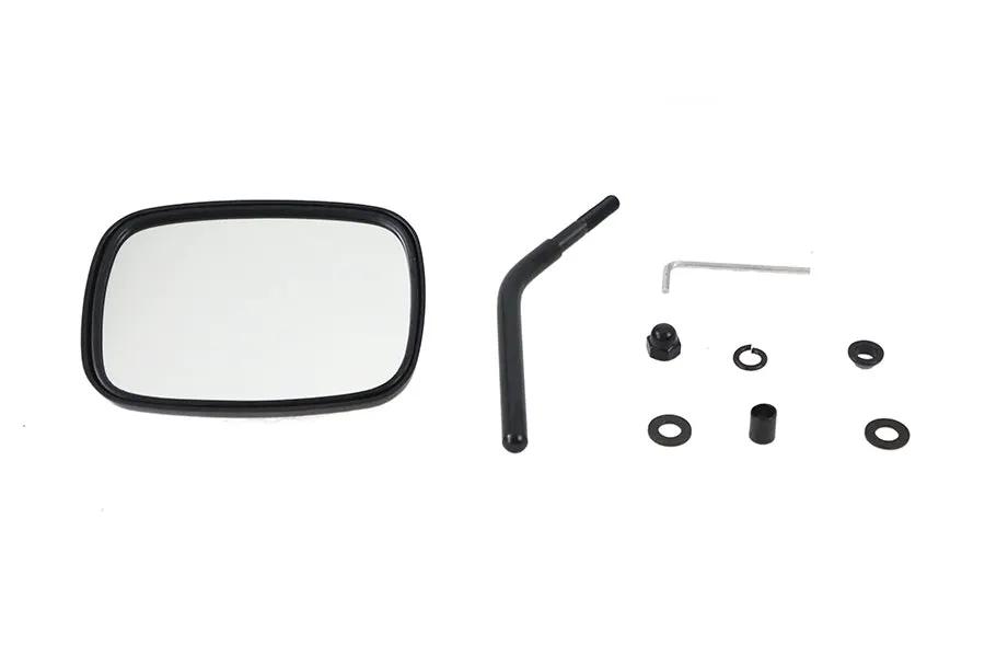 V-Twin Black Replica Swivel Mirror with Short Stem for Harley Davidson 1916-1925 by V-Twin