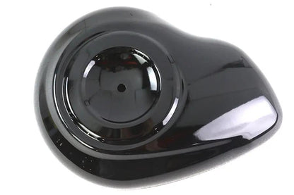 V-Twin 76905B 8 inch Teardrop Air Cleaner Cover Black for Harley Davidson FXD by V-Twin
