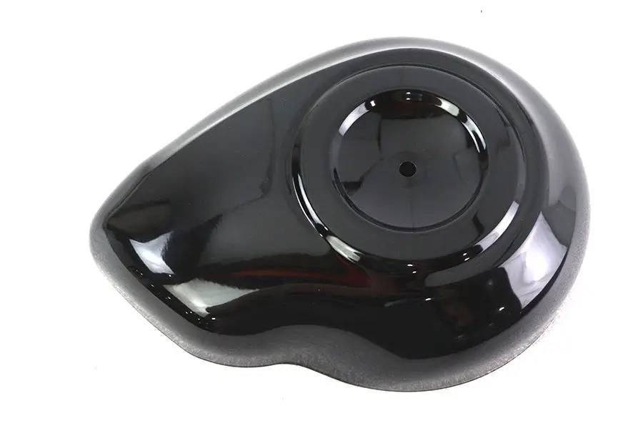V-Twin 76905B 8 inch Teardrop Air Cleaner Cover Black for Harley Davidson FXD by V-Twin