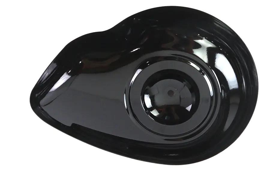 V-Twin 76905B 8 inch Teardrop Air Cleaner Cover Black for Harley Davidson FXD by V-Twin