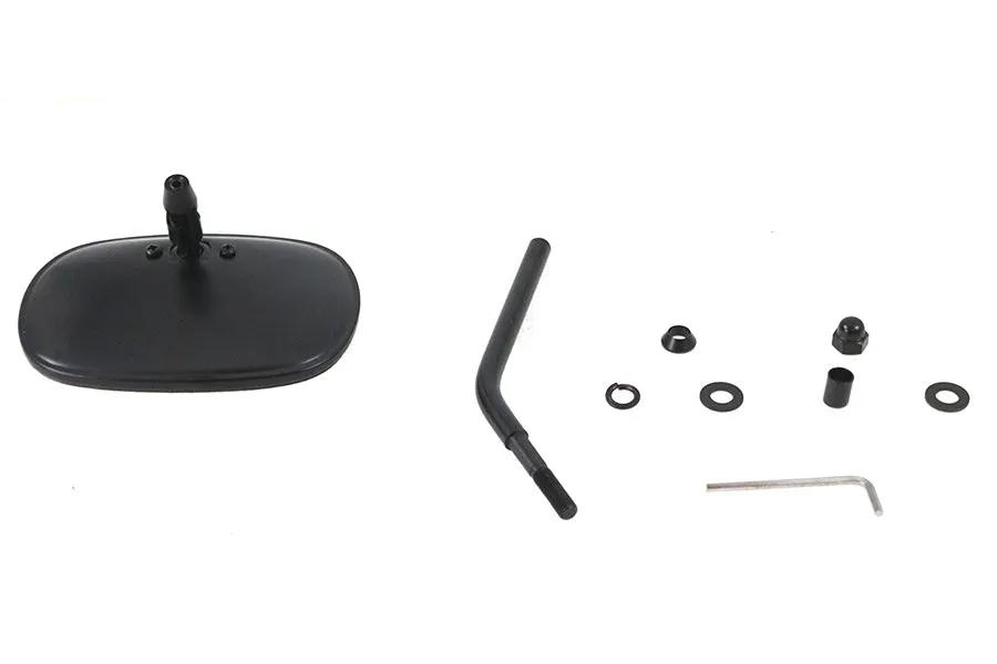 V-Twin 70215B Black Rectangular Mirror for Harley Davidson Motorcycles by V-Twin