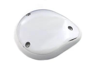 Wyatt Gatling Chrome 5 Inch Teardrop Carburetor Cover for Harley Davidson FLST, FXR, FLT, FXD (Part #34-1501) by Wyatt Gatling