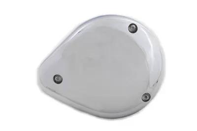 Wyatt Gatling Chrome 5 Inch Teardrop Carburetor Cover for Harley Davidson FLST, FXR, FLT, FXD (Part #34-1501) by Wyatt Gatling