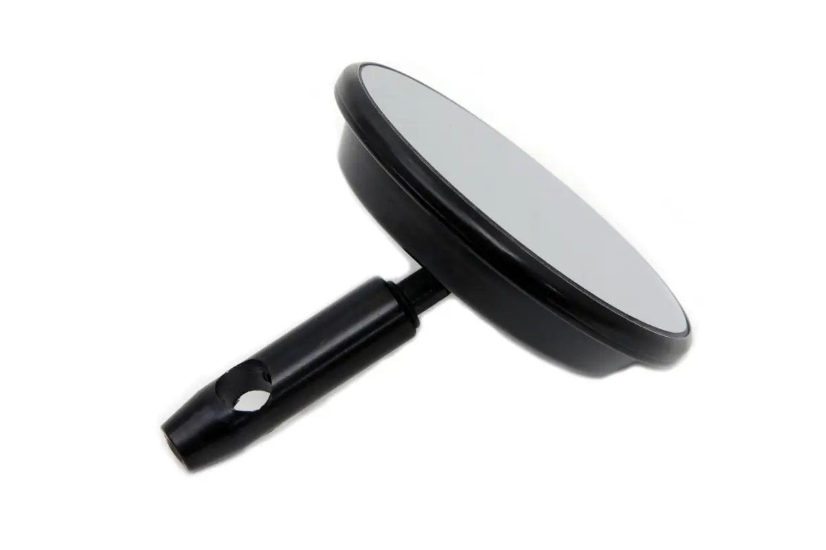 Wyatt Gatling 3 Inch Black Face Mirror with 25mm Stud Thread - Part Number 60-0016BT-A by Wyatt Gatling