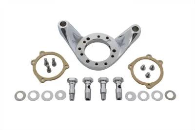 Wyatt Gatling Air Cleaner Bracket Kit Chrome Billet for Harley Davidson FXST by Wyatt Gatling