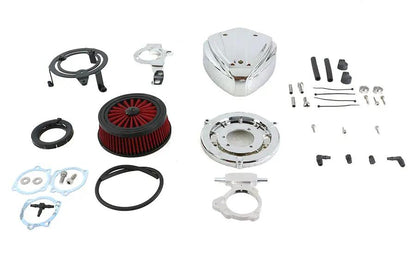 Wyatt Gatling Siren Air Cleaner Assembly Chrome for Harley Davidson FXST (Part E14-0229) by Wyatt Gatling
