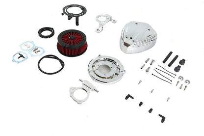 Wyatt Gatling Siren Air Cleaner Assembly Chrome for Harley Davidson FXST (Part E14-0229) by Wyatt Gatling