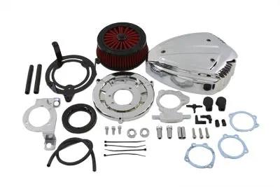 Wyatt Gatling Siren Air Cleaner Assembly Chrome for Harley Davidson XL (1991-2000) by Wyatt Gatling