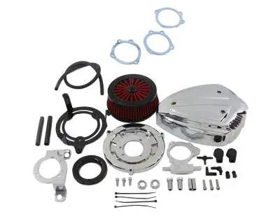Wyatt Gatling Siren Air Cleaner Assembly Chrome for Harley Davidson XL (1991-2000) by Wyatt Gatling