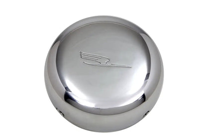V-Twin 7 Inch Linkert Bird J-Slot Style Chrome Air Cleaner Assembly Kit by V-Twin