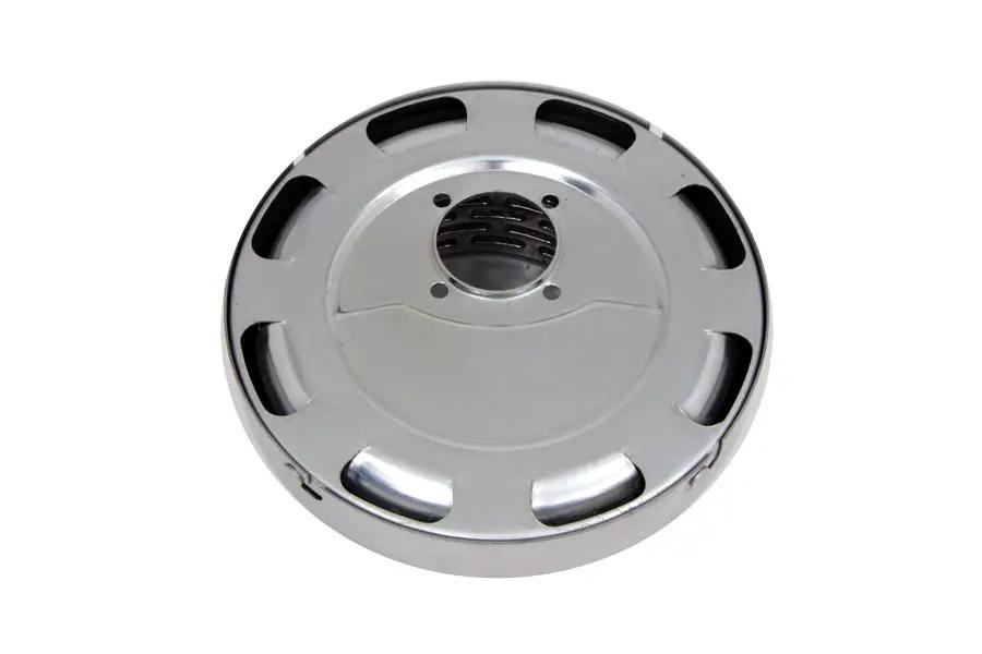 V-Twin 7 Inch Linkert Bird J-Slot Style Chrome Air Cleaner Assembly Kit by V-Twin