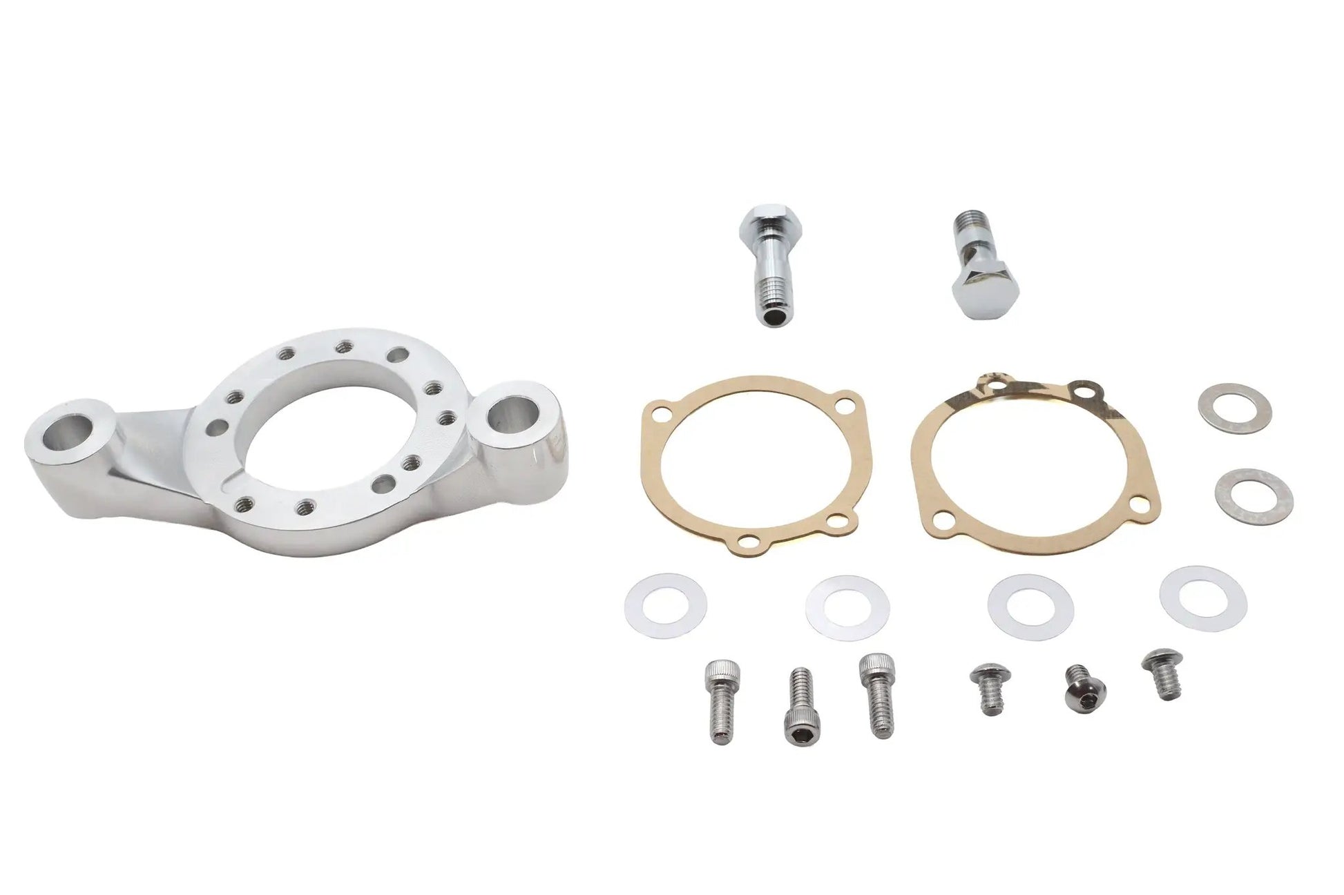 Wyatt Gatling Integral Breather/Carburetor Mount Bracket for Harley Davidson XL (1991-2000) by Wyatt Gatling