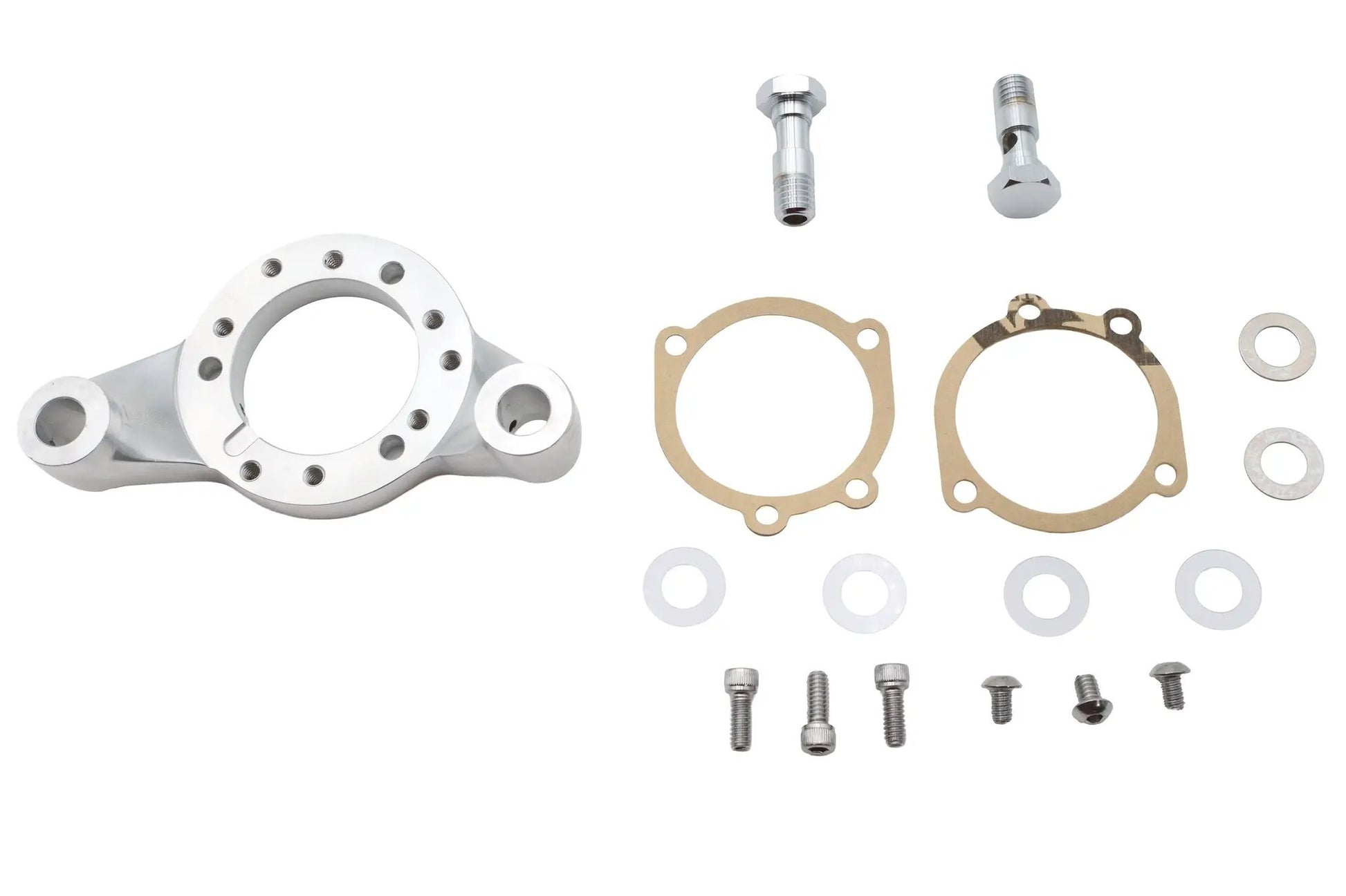 Wyatt Gatling Integral Breather/Carburetor Mount Bracket for Harley Davidson XL (1991-2000) by Wyatt Gatling
