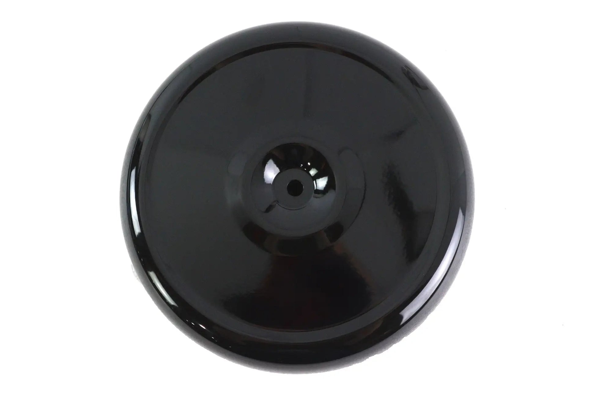 Wyatt Gatling 8-inch Black Round Air Cleaner Cover for Harley Davidson FXST, FLST, FXR, FLT Models by Wyatt Gatling
