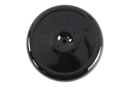 Wyatt Gatling 8-inch Black Round Air Cleaner Cover for Harley Davidson FXST, FLST, FXR, FLT Models by Wyatt Gatling