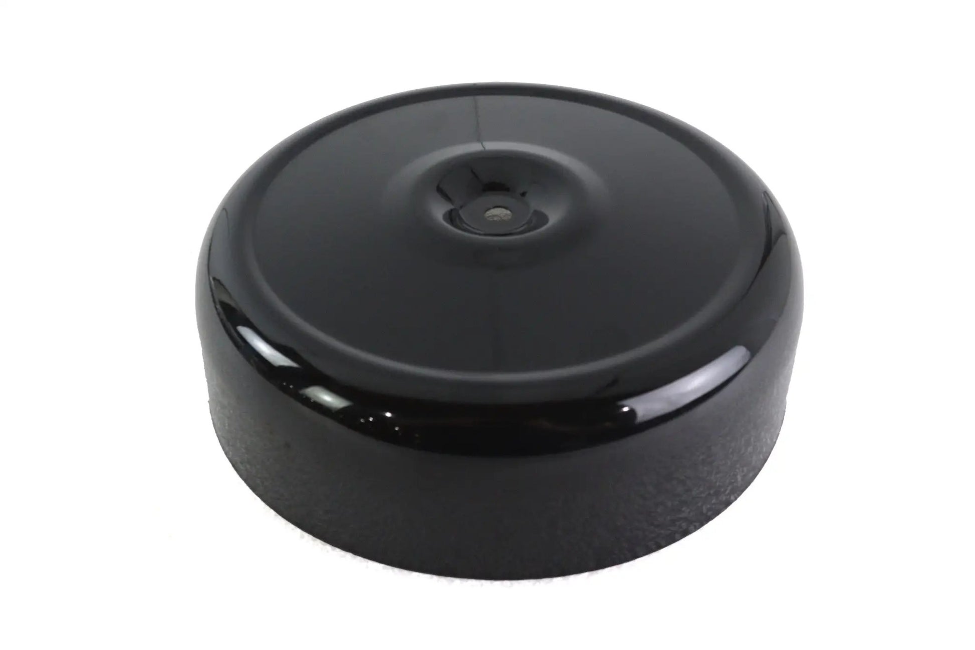 Wyatt Gatling 8-inch Black Round Air Cleaner Cover for Harley Davidson FXST, FLST, FXR, FLT Models by Wyatt Gatling
