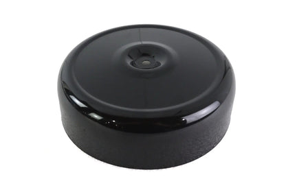 Wyatt Gatling 8-inch Black Round Air Cleaner Cover for Harley Davidson FXST, FLST, FXR, FLT Models by Wyatt Gatling