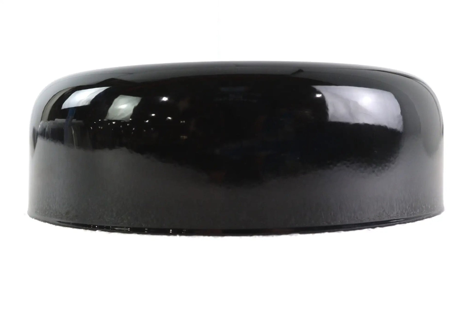 Wyatt Gatling 8-inch Black Round Air Cleaner Cover for Harley Davidson FXST, FLST, FXR, FLT Models by Wyatt Gatling