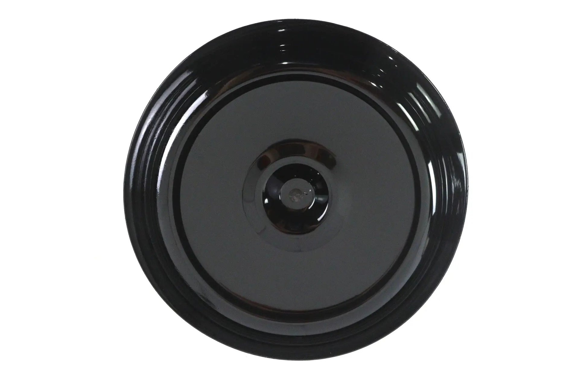 Wyatt Gatling 8-inch Black Round Air Cleaner Cover for Harley Davidson FXST, FLST, FXR, FLT Models by Wyatt Gatling