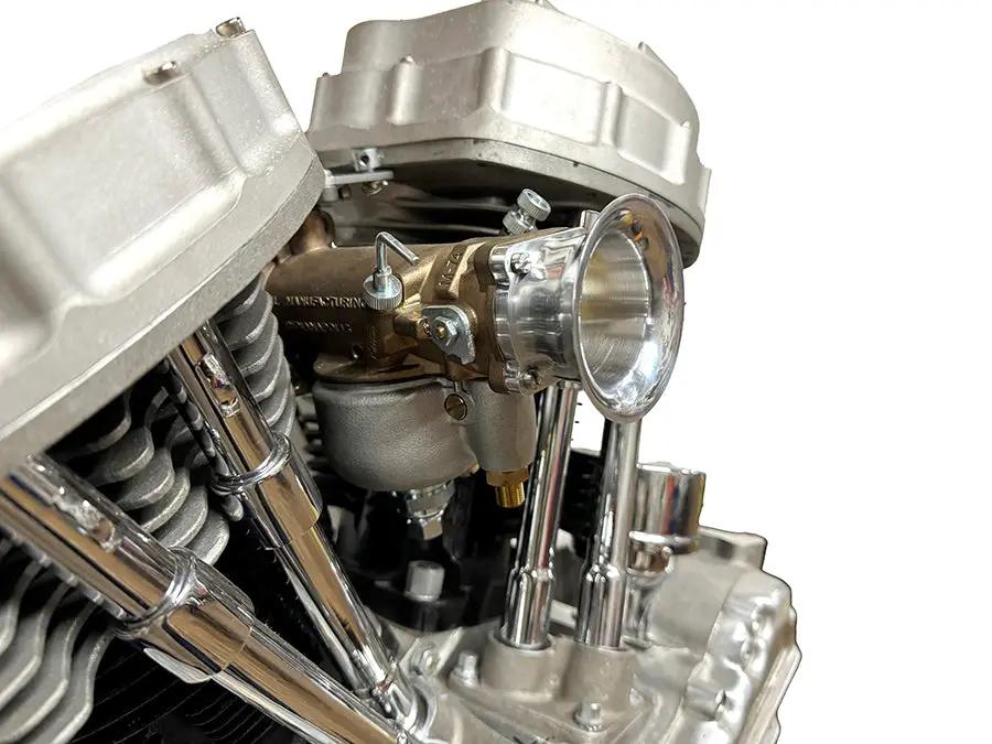 V-Twin Linkert Velocity Stack Chrome Part 78972 for Harley Davidson FL Models by V-Twin