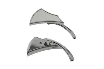 Wyatt Gatling 76900 Axe Style Mirror Set for Harley Davidson Motorcycles by Wyatt Gatling
