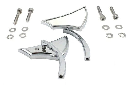 Wyatt Gatling 76900 Axe Style Mirror Set for Harley Davidson Motorcycles by Wyatt Gatling