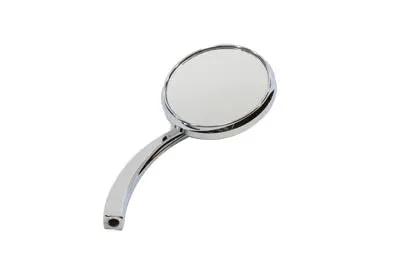 Wyatt Gatling 76888B3 Chrome 3-Inch Round Mini Mirror with Billet Stem for Harley Davidson by Wyatt Gatling