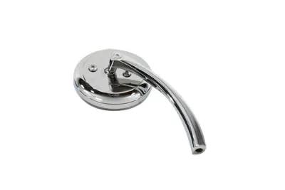 Wyatt Gatling 76888B3 Chrome 3-Inch Round Mini Mirror with Billet Stem for Harley Davidson by Wyatt Gatling