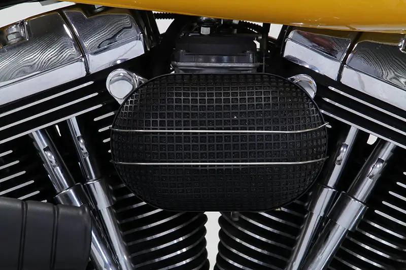 V-Twin Black Wyatt Gatling Air Cleaner Assembly for Harley Davidson FXST by V-Twin