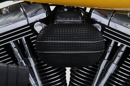 V-Twin Black Wyatt Gatling Air Cleaner Assembly for Harley Davidson FXST by V-Twin