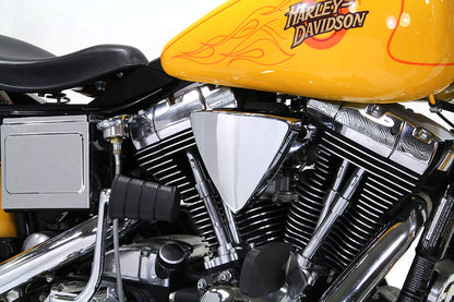 V-Twin Billet Wyatt Gatling Air Cleaner Assembly for Harley Davidson FXST (1993-2002)
