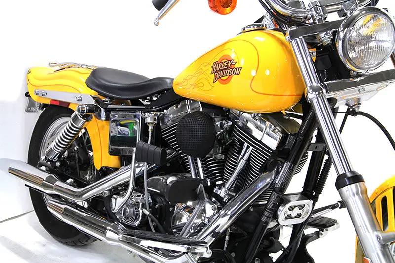 V-Twin Black Wyatt Gatling Air Cleaner Assembly for Harley Davidson FXST (1993-2002) by V-Twin