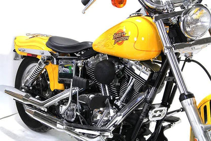 V-Twin Black Wyatt Gatling Air Cleaner Assembly for Harley Davidson FXST (1993-2002) by V-Twin