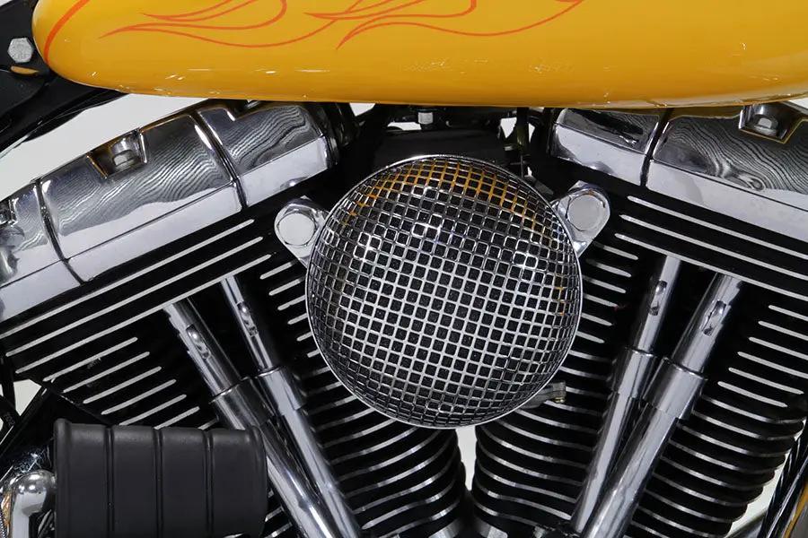 V-Twin Chrome Wyatt Gatling Air Cleaner Assembly for Harley Davidson FXST by V-Twin