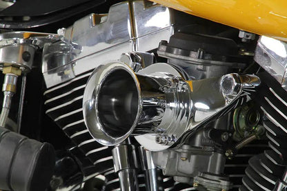 V-Twin Chrome Wyatt Gatling Velocity Stack Assembly for Harley Davidson FXST (1993-2002) by V-Twin