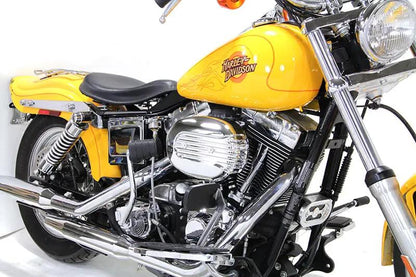 V-Twin Chrome Wyatt Gatling Air Cleaner Assembly for Harley Davidson FXST (1993-2002) by V-Twin