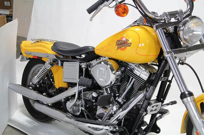 V-Twin Chrome Wyatt Gatling Air Cleaner Assembly for Harley Davidson FXST (1993-2002) by V-Twin