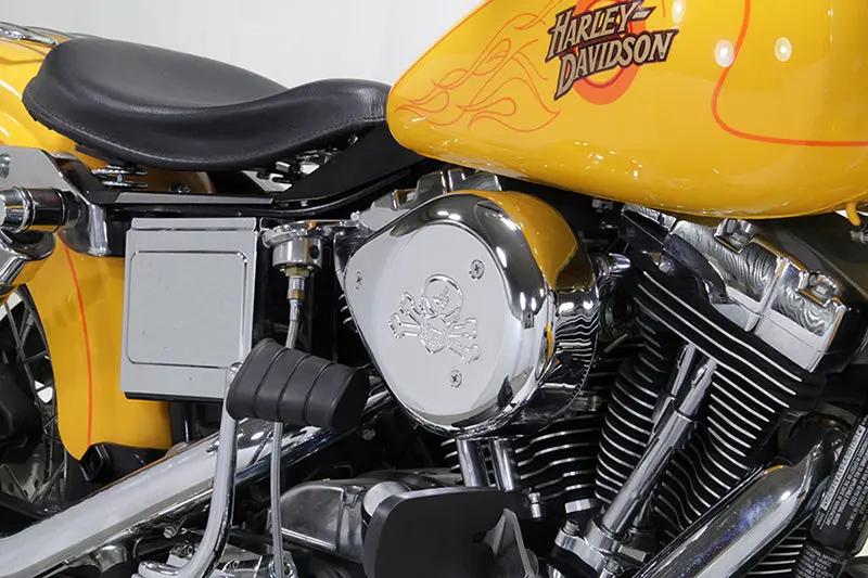 V-Twin Chrome Wyatt Gatling Air Cleaner Assembly for Harley Davidson FXST (1993-2002) by V-Twin