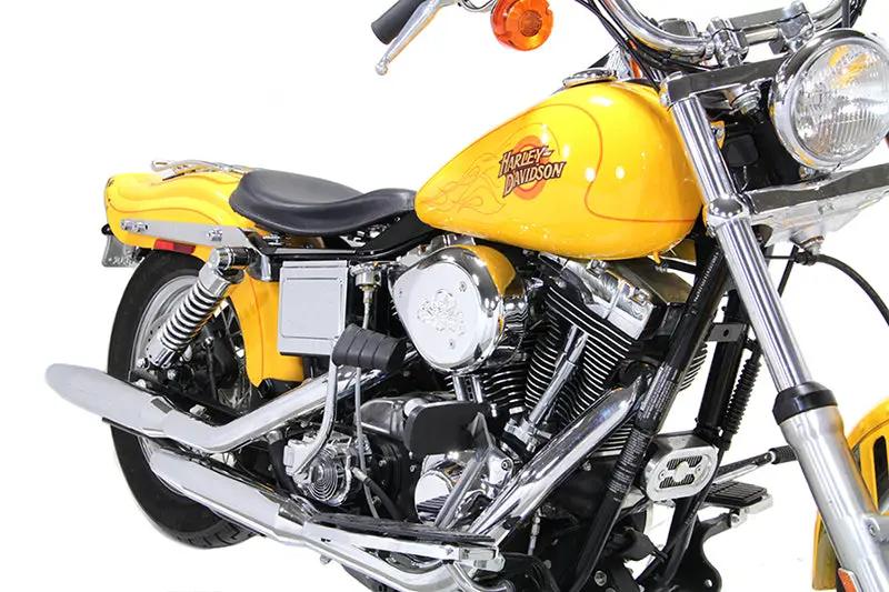 V-Twin Chrome Wyatt Gatling Air Cleaner Assembly for Harley Davidson FXST (1993-2002) by V-Twin