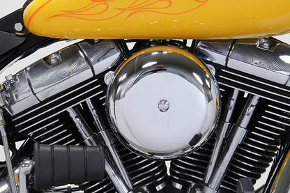 V-Twin Chrome Wyatt Gatling Air Cleaner Assembly for Harley Davidson FXST by V-Twin
