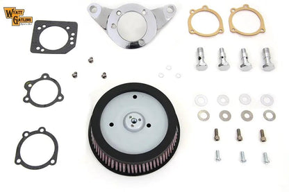 V-Twin Wyatt Gatling Air Cleaner Assembly for Harley Davidson FXST (1993-2002) by V-Twin