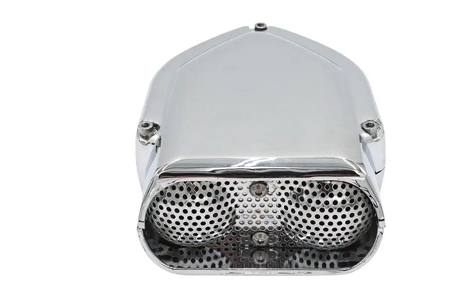 Wyatt Gatling Chrome V-Charger Air Cleaner for Harley Davidson by Wyatt Gatling
