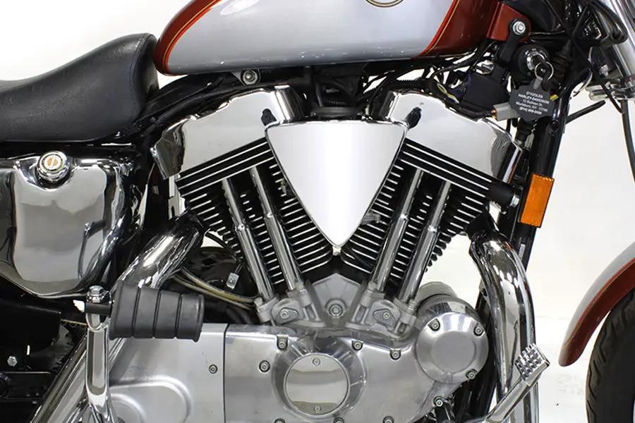 V-Twin Billet Wyatt Gatling Air Cleaner Assembly for Harley Davidson XL 1991-2000 by V-Twin